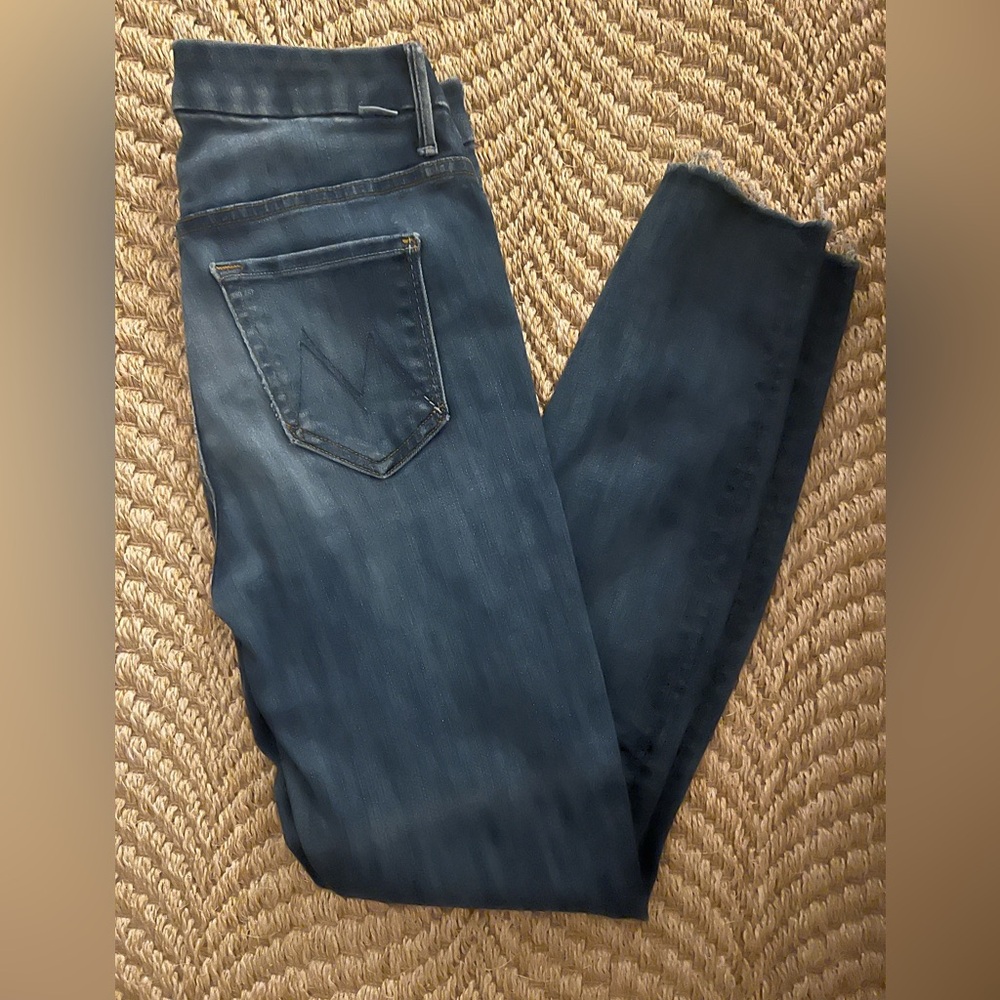 Mother the Looker Ankle Fray Jeans